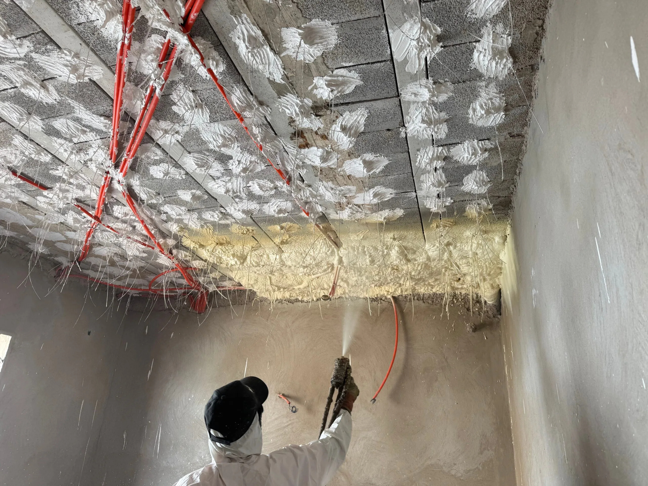 isolation par mousse PU