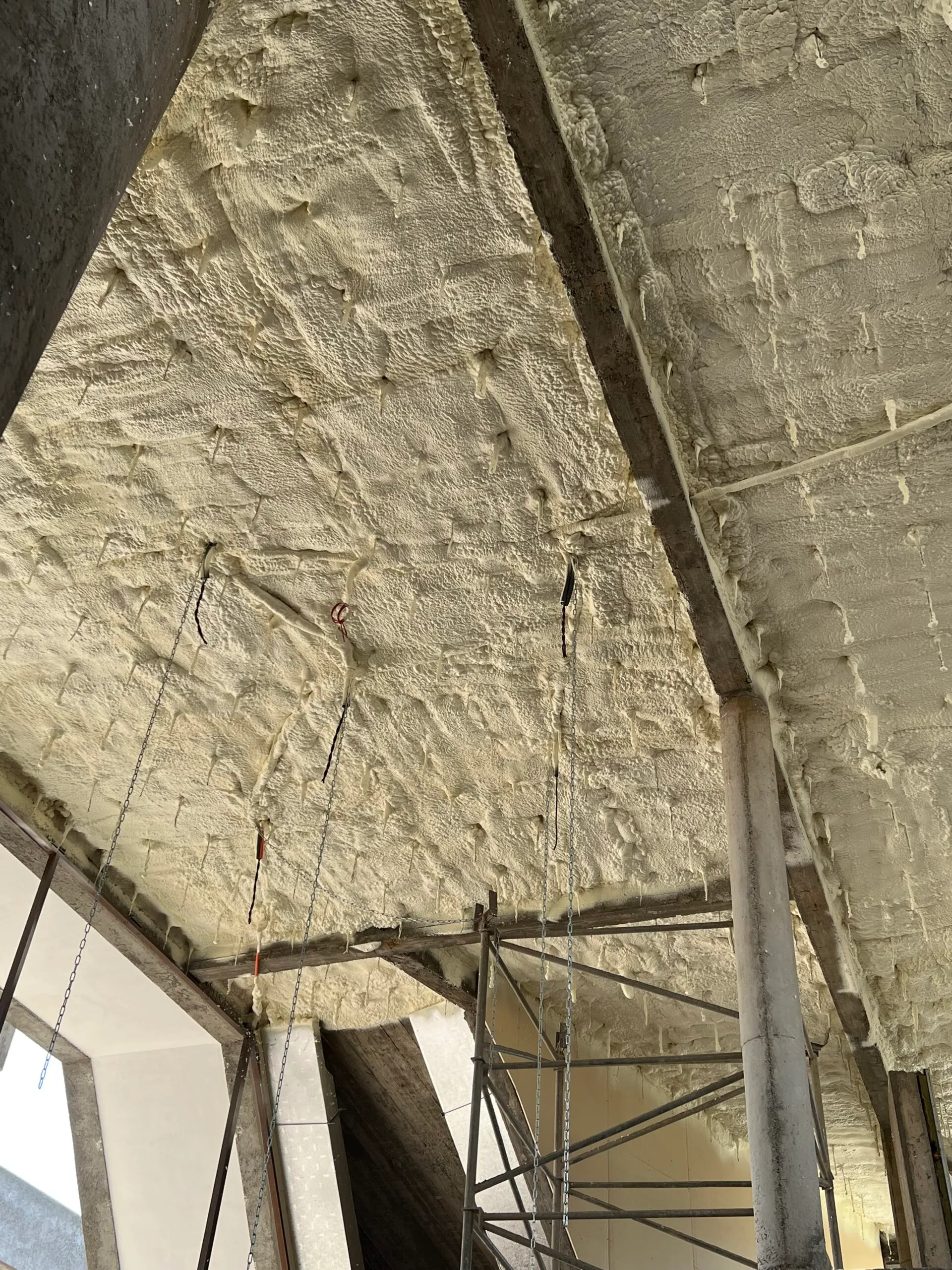 isolation par mousse polyuréthane